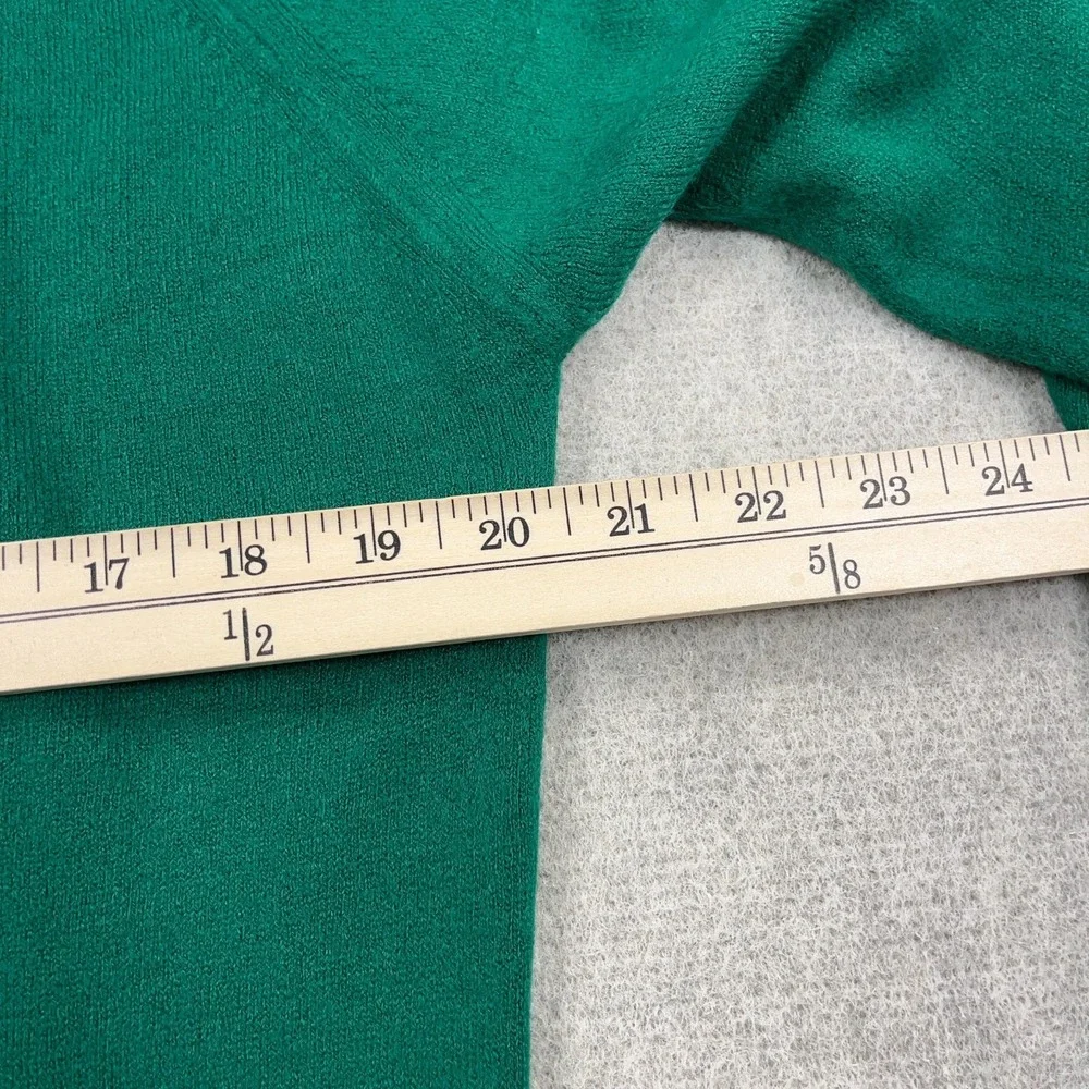 The Masters Sweater Men Medium Green V Neck Pullover Golf Orlon Acrylic 90s - Picture 8 of 10